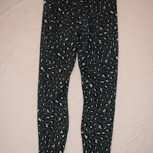 FABLETICS Define PowerHold High-Waisted 7/8 Leopard Legging Womens Small